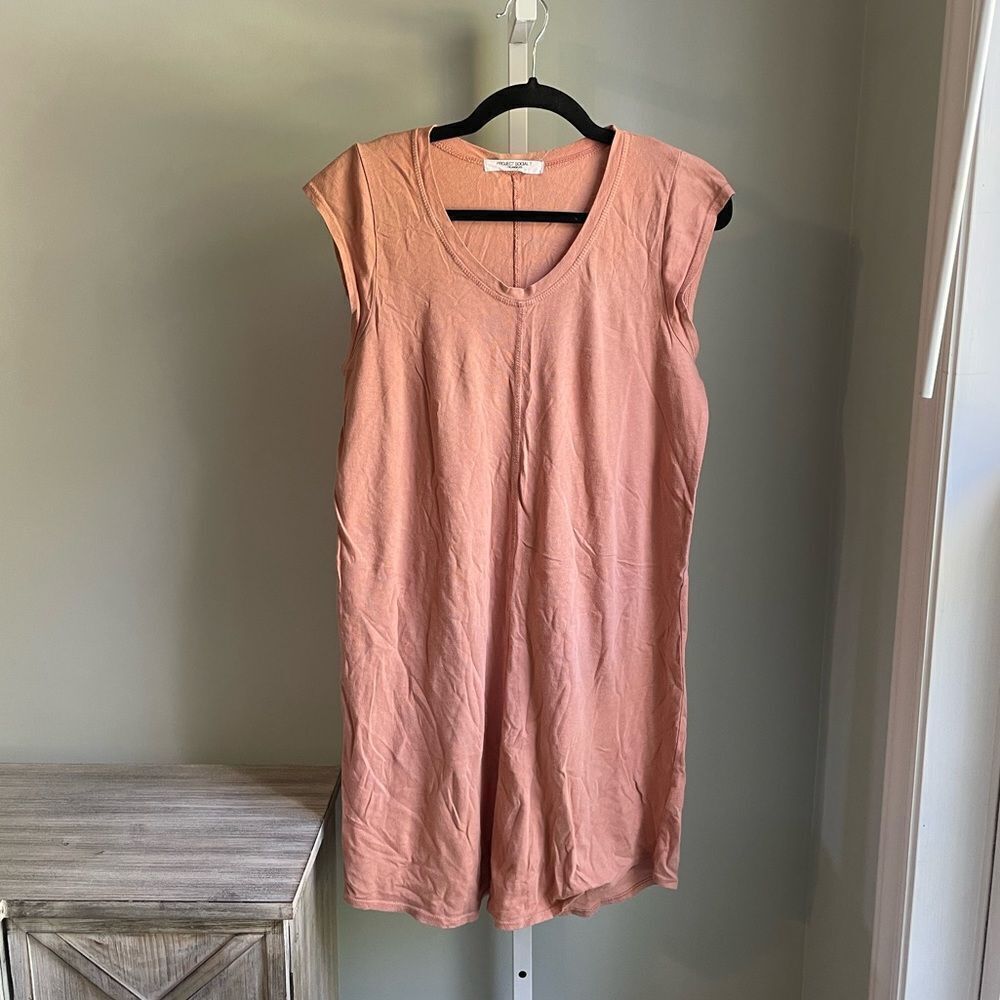 Project Social T Blush Mini Dress